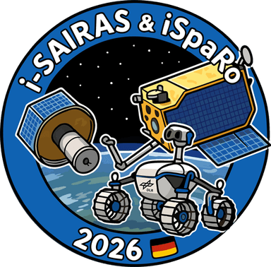 i-SAIRAS iSpaRo 2026 logo